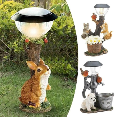 Solar garden animal - garden,