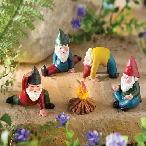 Piece yoga gnomes garden - 5-piece,