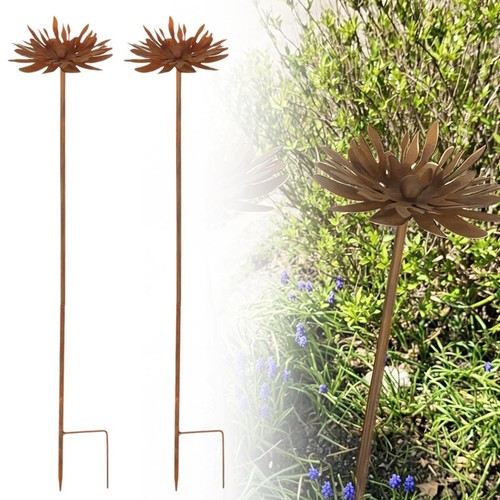Rusty cornflower garden - x,