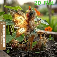 Fairy Acrylic Garden Stake