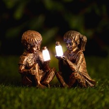 Solar Garden Ornament Gift Boy