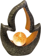 Solar Powered LED Resin Garden