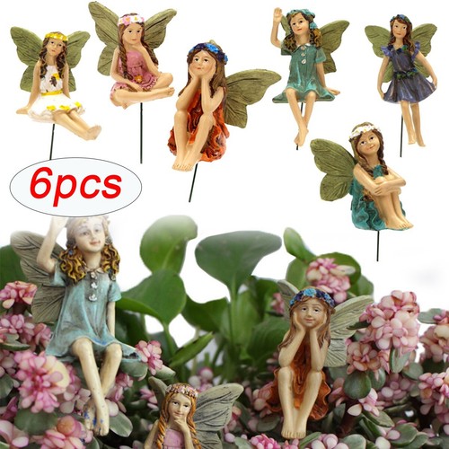 6pcs fairy garden - 6pcs,