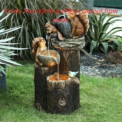 Solar powered squirrel led - powered,